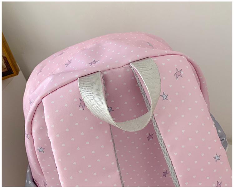 Trendy Polka Dot Ita Backpack for Students – Cute & Versatile for Elementary, Middle, and College Girls