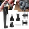 4 In 1 Dog Clippers Set USB Rechargeable Dog Shaver Nail Grinder Electric Grooming Kit