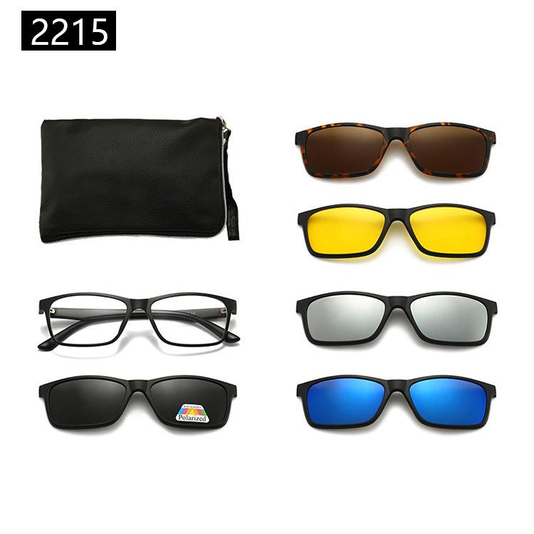 22XX Magnetic Clip-on Polarized Sunglasses for UV Protection and Driving