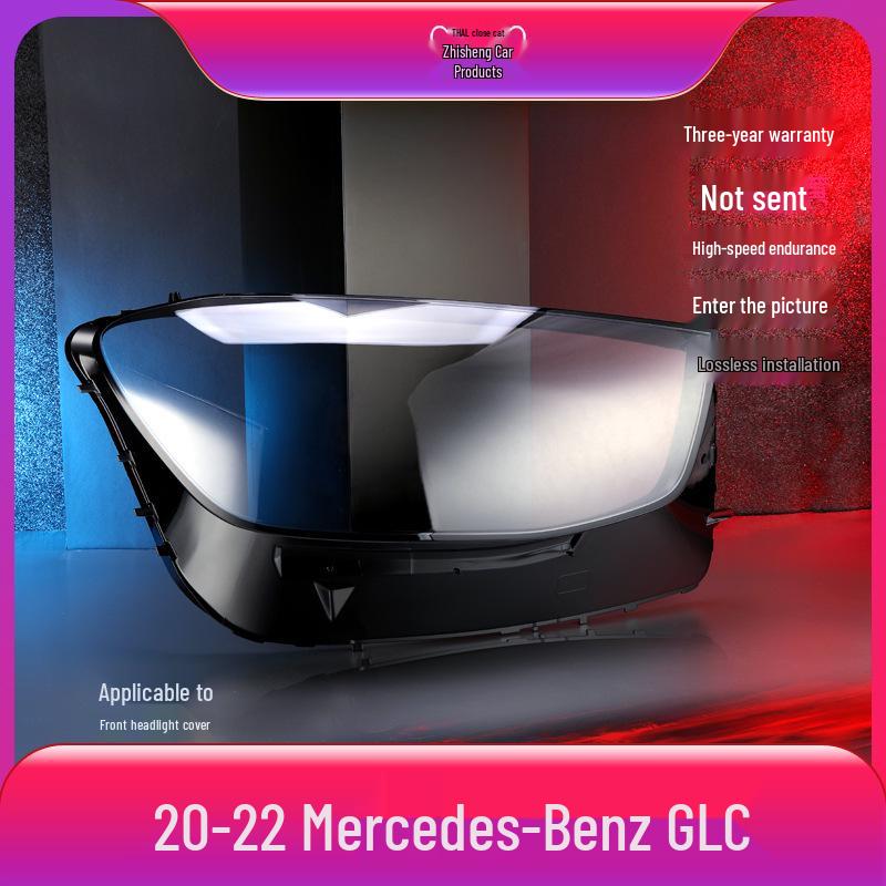 Headlight Lens & Cover for 20-22 Mercedes-Benz GLC W253