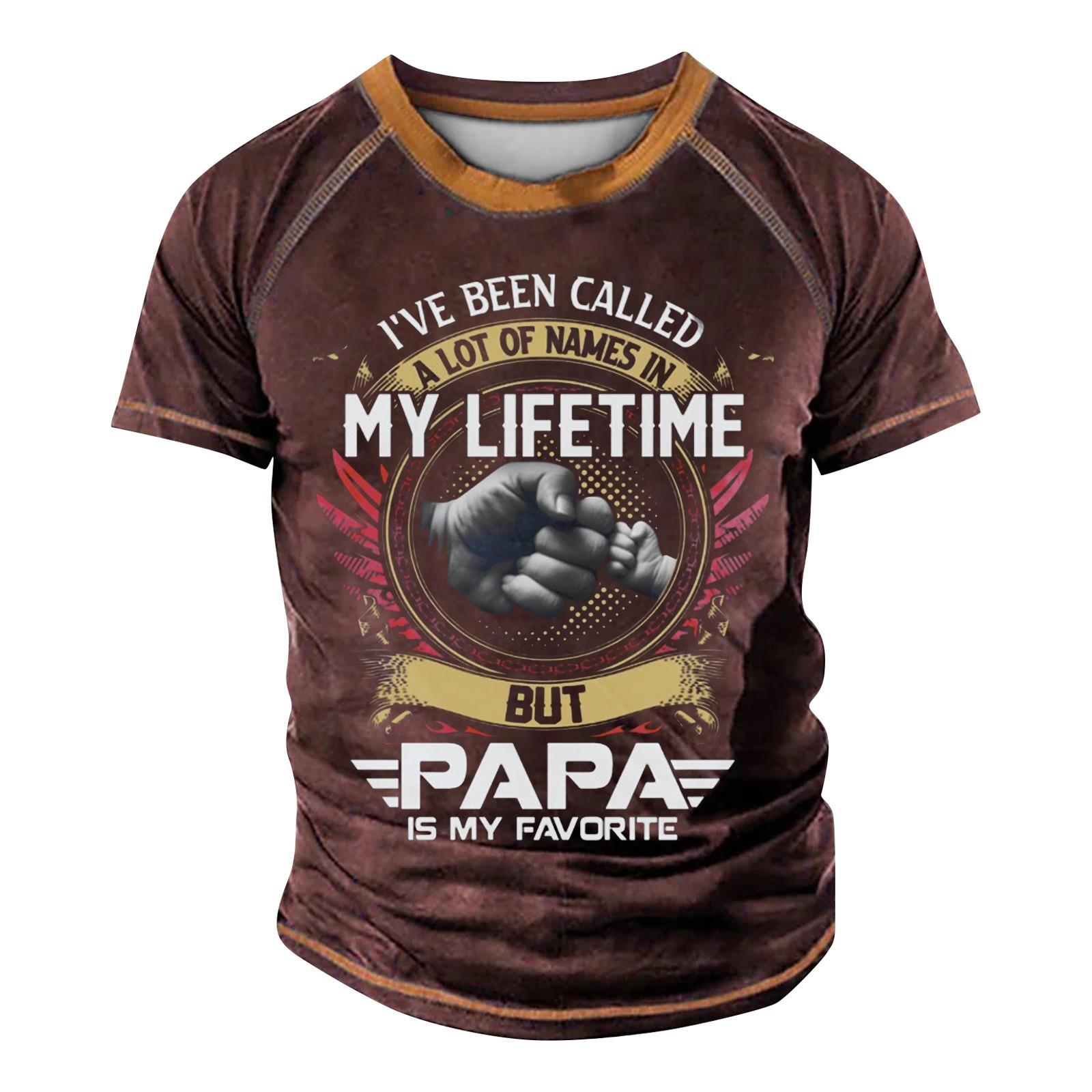 Мужская футболка реглан в стиле ретро с коротким рукавом и круглым вырезом с буквенным — фото 8