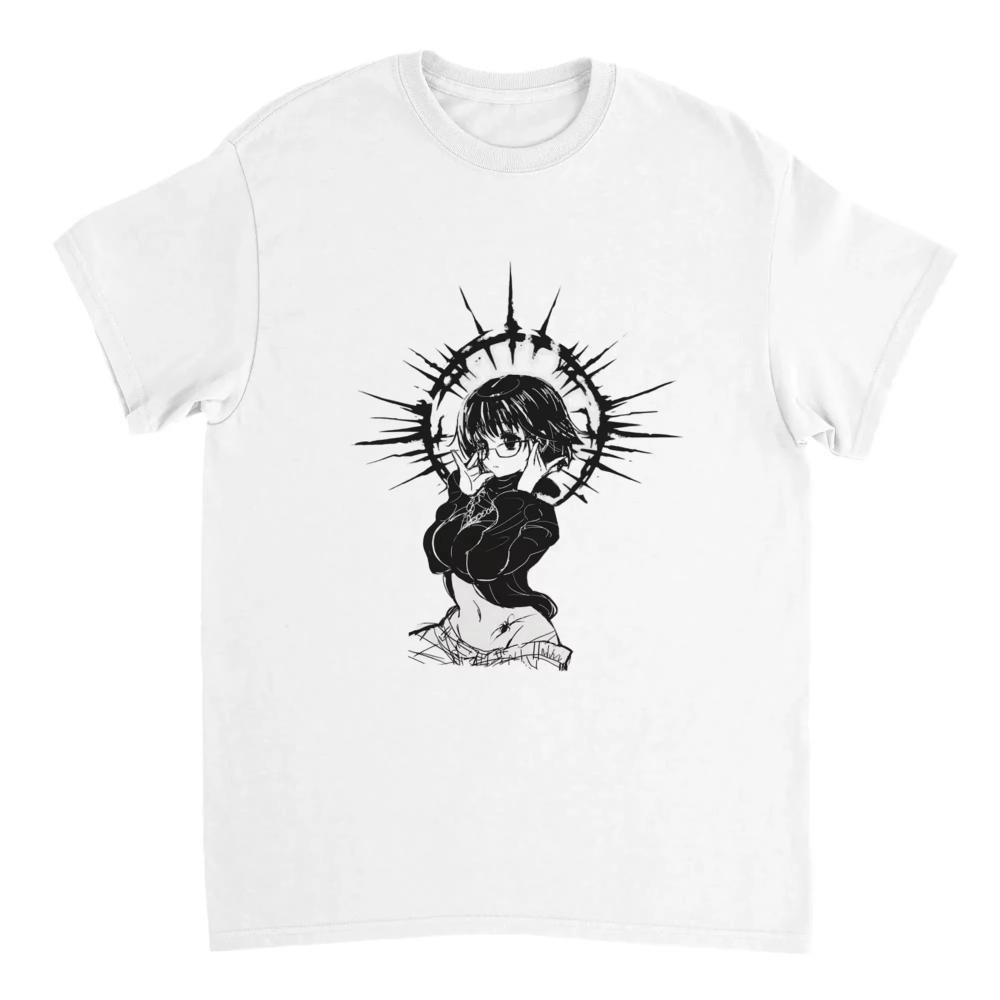 Street Style Anime Style Tshirt Hiphop Tshirt Unisexs Tshirt Retro Fashion Printed Pattern Casual Tshirt
