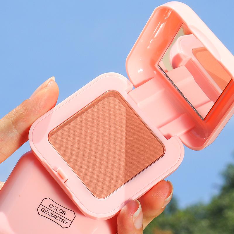 Energetic Dirty Tea Peach Orange Nude Blush & Highlighter Powder 3042