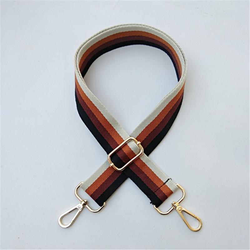 Colored Stripe Shoulder Strap Replacement for Women's Bags