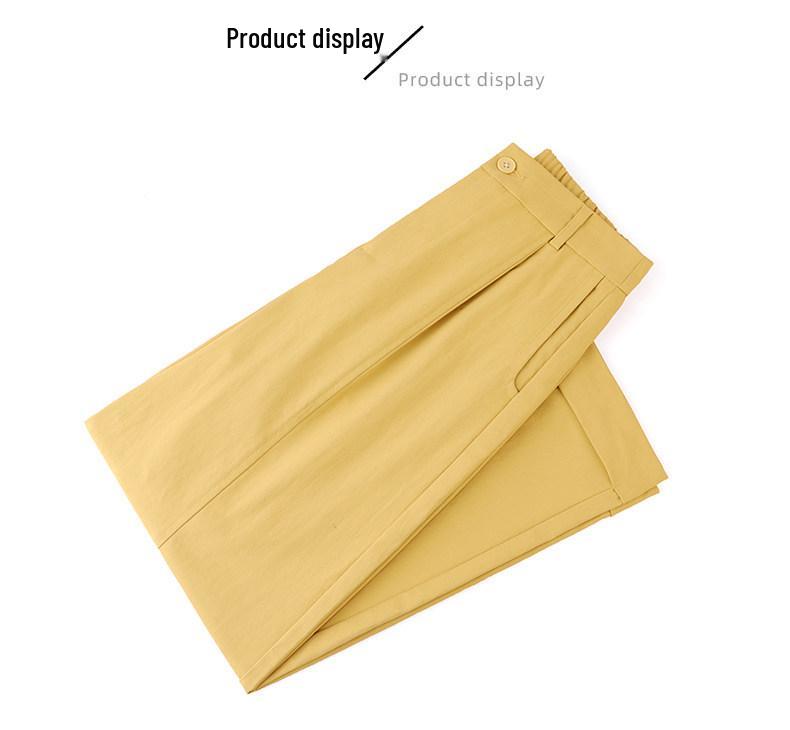 Women's High-Waisted Dark Purple Wide-Leg Pants - Spring/Autumn 2026 Lazy Drapey Casual Suit Style