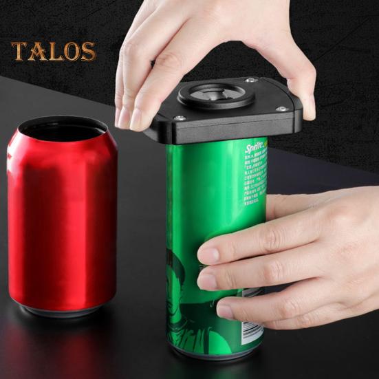 Flaskeåpner i rustfritt stål Multi-Purpose Kraftig bokslokkfjernerverktøy for brus Øl Vin Enkel å bære Kjøkken Gadget