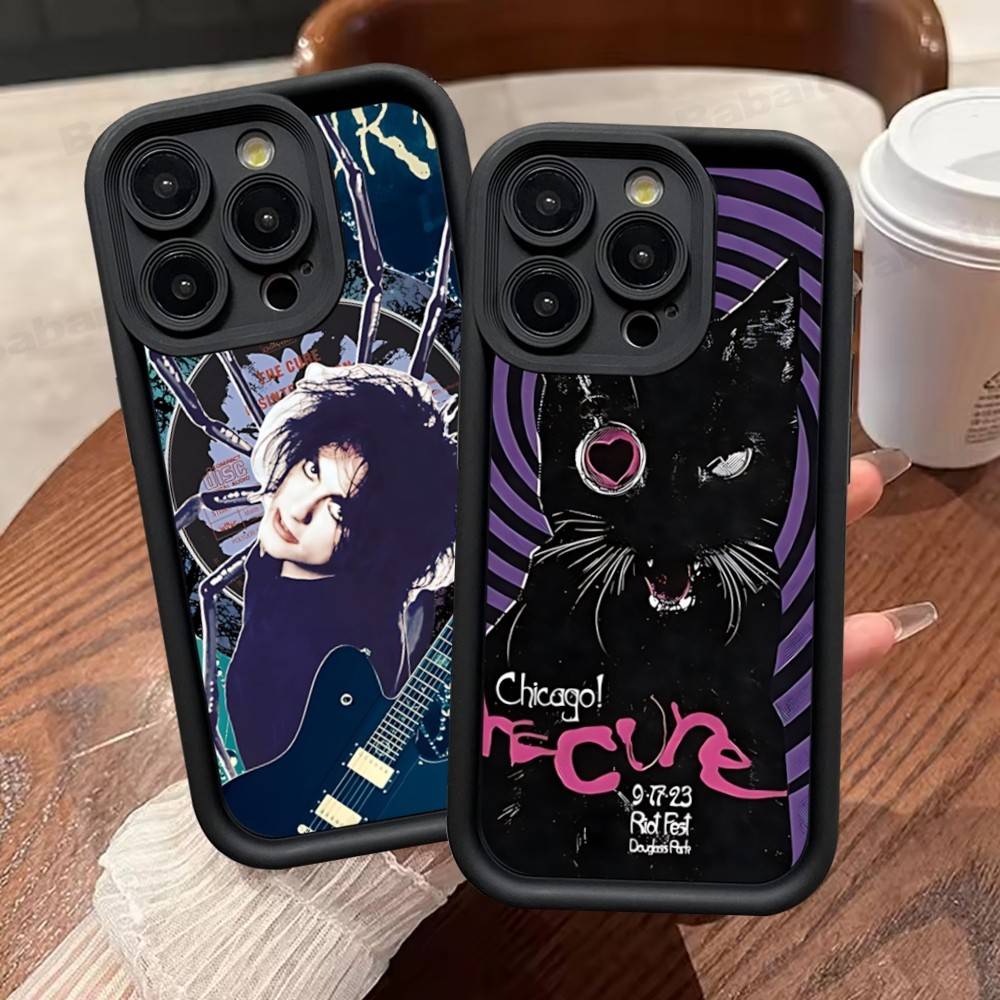 Hot Classic Rock The C-CureS Band Silicone Phone Case For IPhone 17 Pro Max 16 15 14 13 12 11 Plus 17 Air