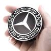 2025 Hot For Mercedes Benz 4PCS 75mm Car Wheel Center Hub Caps Cover for Mercedes Benz B/C/E/S Class A Class C200L GLC GLK CLA W