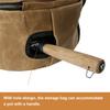 Dutch Pot Storage Bag Portable Waterproof Wr Resistant Cast Iron Pot Storage Bag for Outdoor Camping
