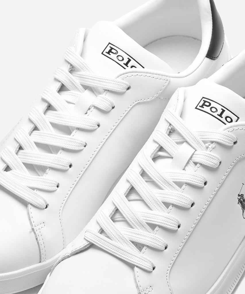 Polo Ralph Lauren Heritage Court Ii Sneakers - White:Black