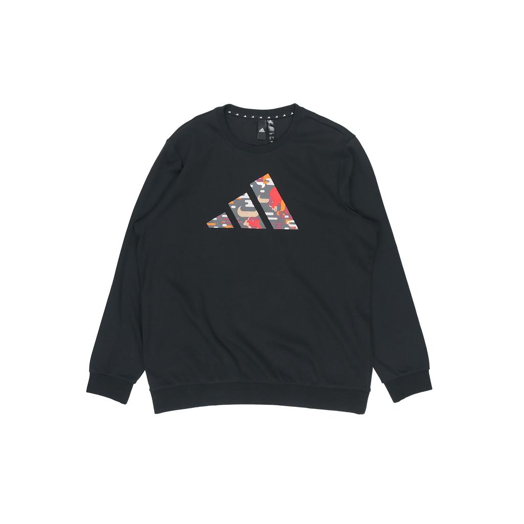 Adidas CNY Series GFX SWT Sweatshirt Men Tops Black GP1837