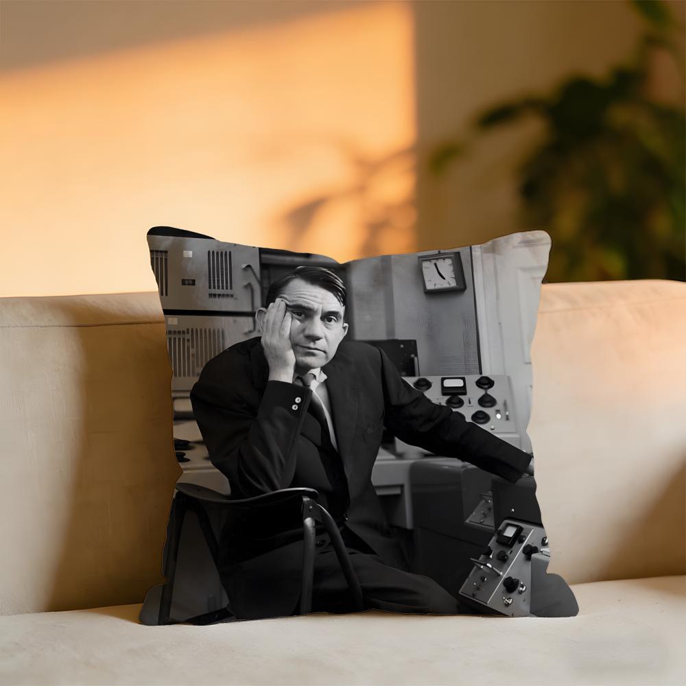 

Pierre Schaeffer Cushion Cover Cozy Velvet Throw PillowSoft Warm Cushion For Sofa Bed 30x30 cm