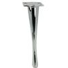 Möbelfuß im Stil Silber Chrom Stift 23 cm