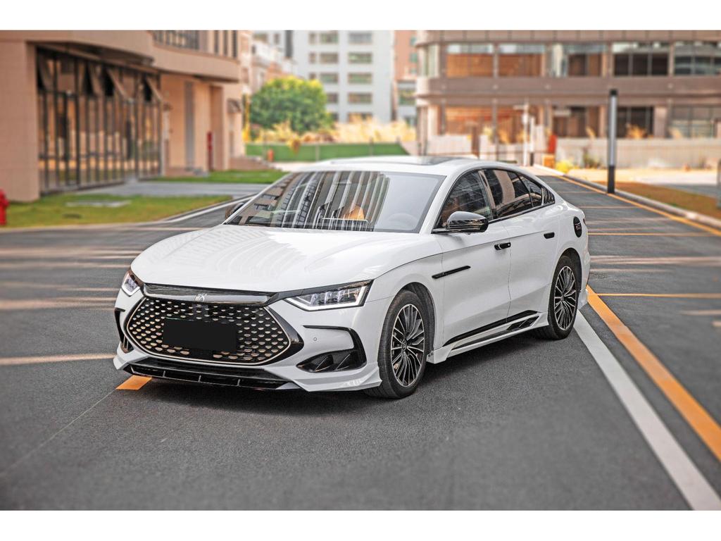 Compatible with BYD Han DMMI: MC Sports Body Kit - Includes Front Splitter & Lip, Rear Lip, Rear & Top Spoiler, Side Skirts.