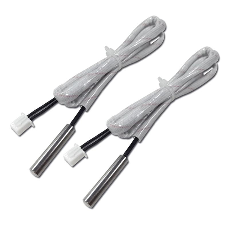 6x25mm Waterproof NTC 50K Thermistor Accuracy Temperature Sensor Wire Cable Probe For Ice Breaker, Bread Maker, Oven