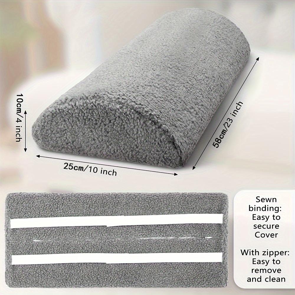 Footrest Cushion Cushion, Office Pillow It Is Suitable for Sleep and Rest,  Suitable for Bed, Chair, Sofa Headrest, Back Waist and Leg Support