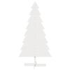 Sapin de Noël - vidaXL - 150 cm - Bois de pin massif - Blanc - Style Scandinave-Nature