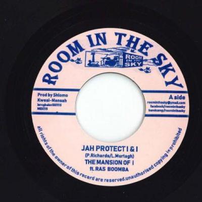 7-Zoll Schallplatte MANSION OF I, RAS BOOMBA - Jah Protect I & I / Version MBX115 Room In The Sky 2018 UK Reggae, Ska & Dub