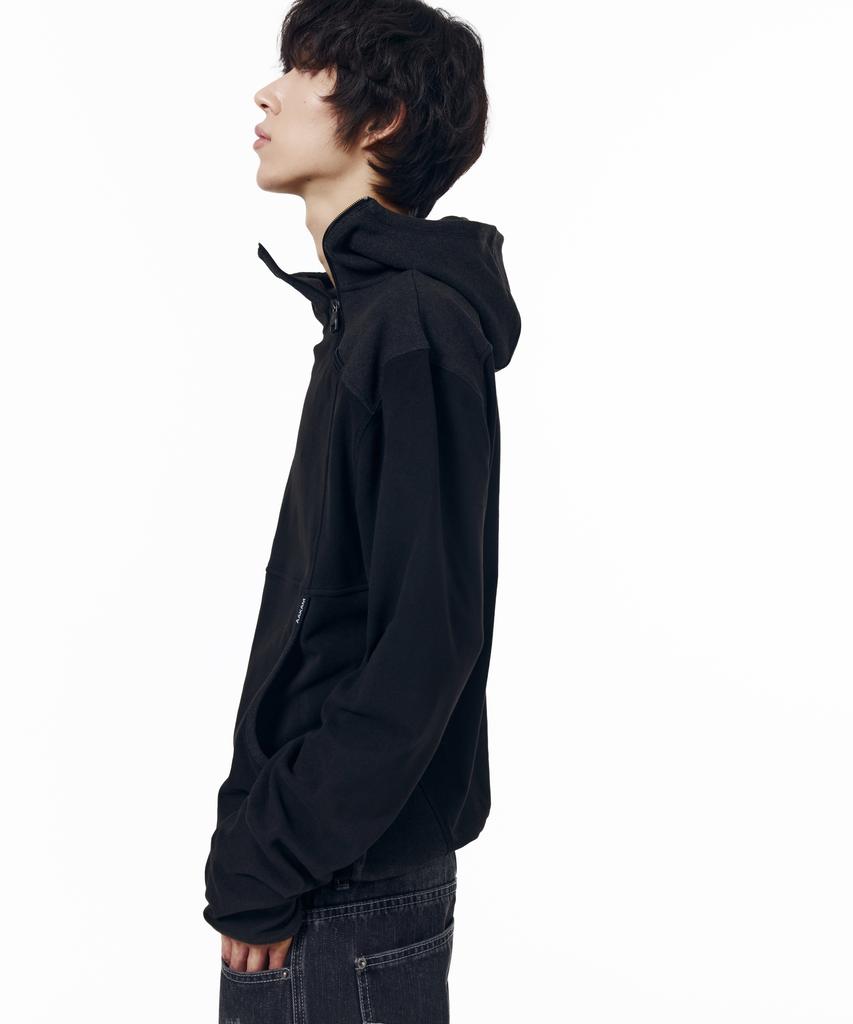 AAKAM Fleece Utility Hooded Long Sleeve (Black)