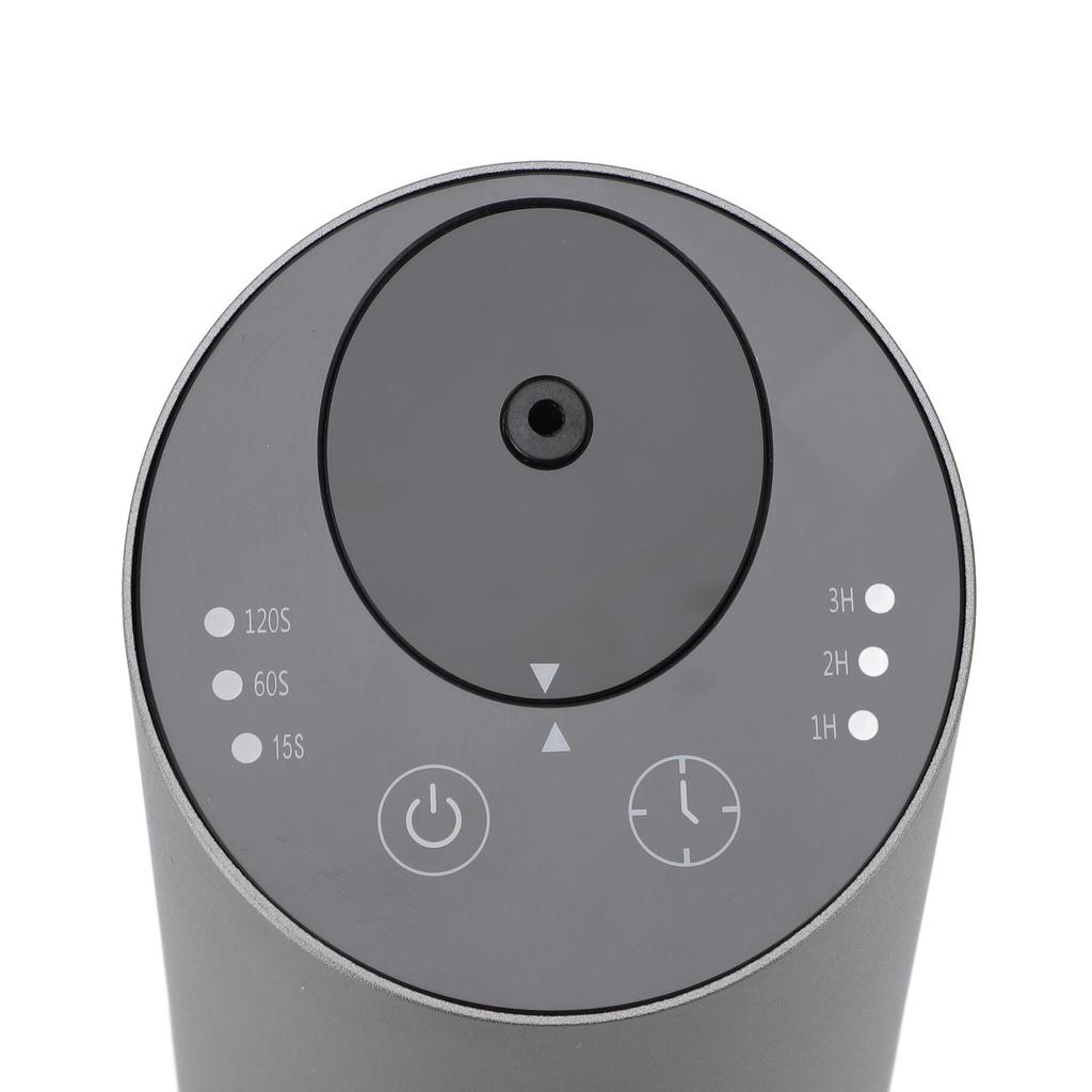 Car Aromatherapy Diffuser with Timer Low Noise Anti Leakage Aluminum Alloy Portable Waterless Car Diffuser for Bedroom Living Room Office
