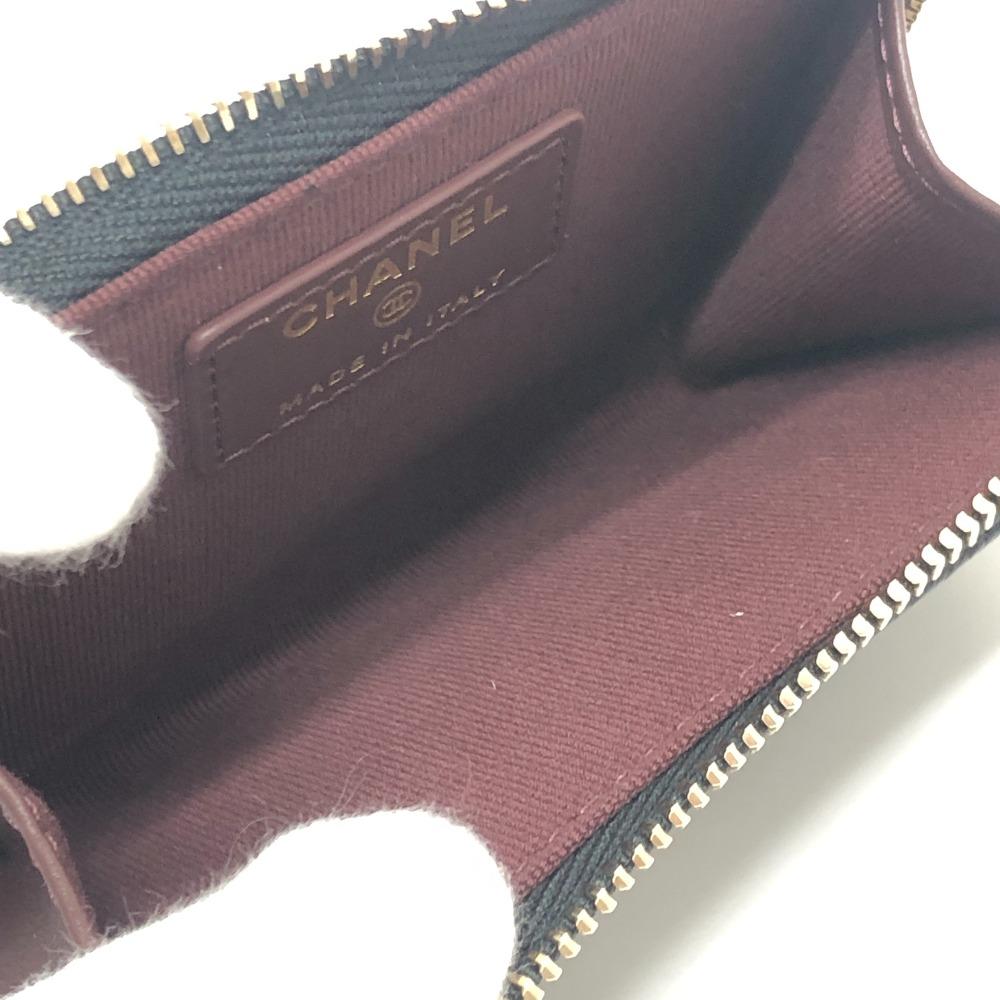 Chanel Matelasse CC Mark Fragment Case Coin Purse Card Case Card Case