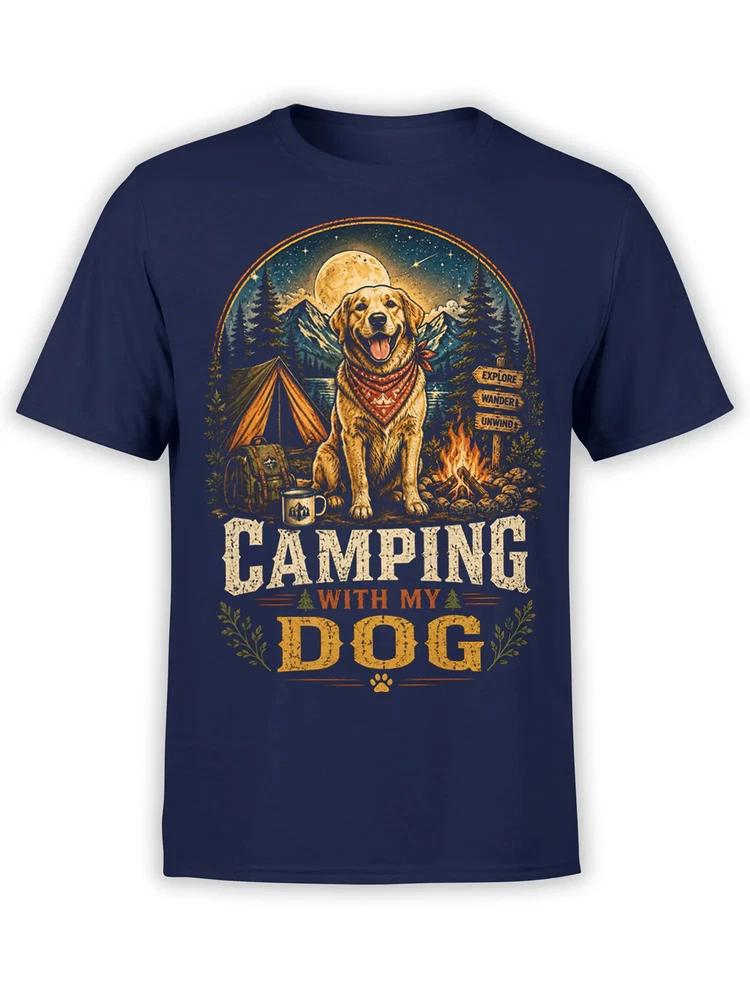 Campfire Buddy Dog Tshirt Unisex S