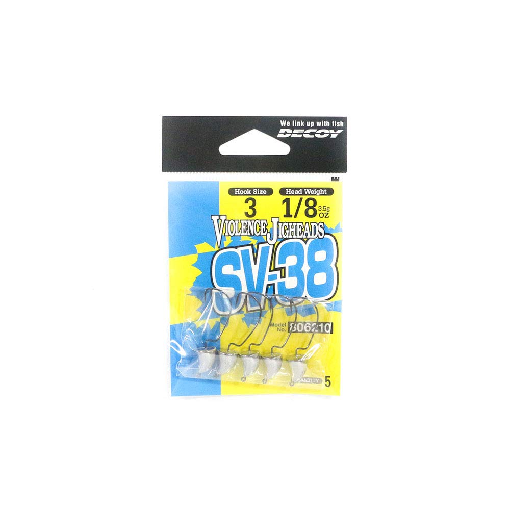 Katsuichi Джиг-головка SV-38 Violence Jig Head #3-3.5г (1/8 унции) #3-3.5g (1/8oz)