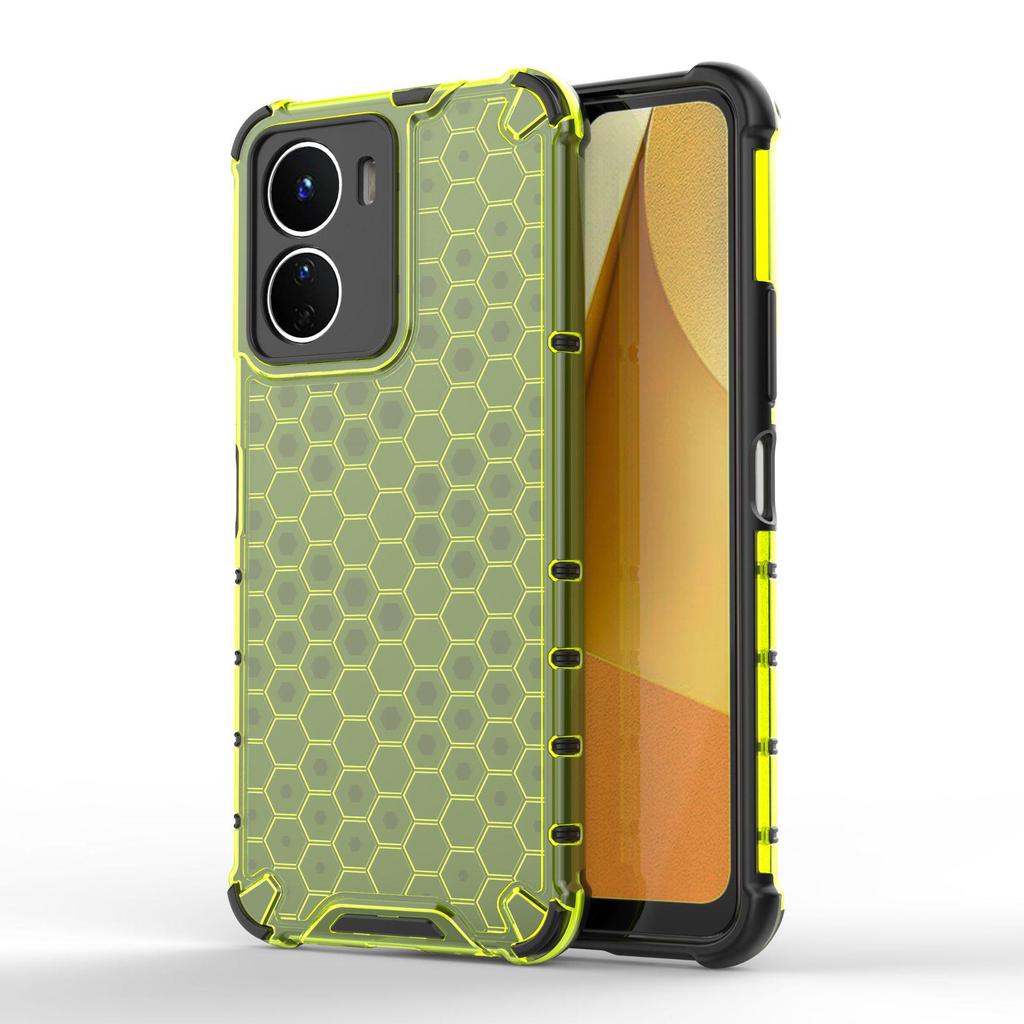 Vivo Y16 4G Honeycomb Drop-Proof Phone Case, Four-Corner Protection