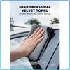 1Pcs Microfiber Cleaning Car Towel Clean Rags Emblem Car Goods For Opel Crosa D Astra H Insignia Astra J Zafira B Mokkaastra Vivaro Astra G