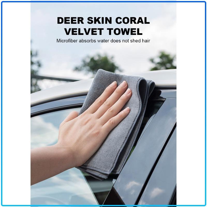 1Pcs Microfiber Cleaning Car Towel Clean Rags Emblem Car Goods For Opel Crosa D Astra H Insignia Astra J Zafira B Mokkaastra Vivaro Astra G
