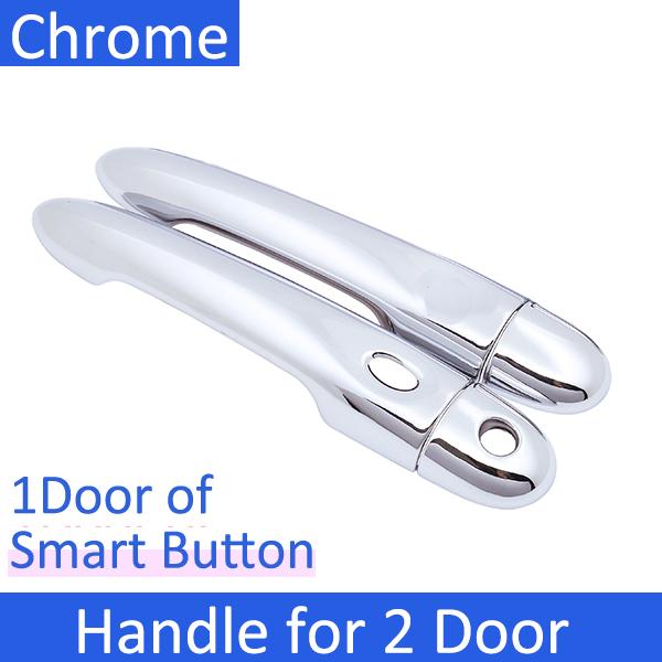 BGY1 for Renault Megane 3 MK3 Scala 2011 2008~2016 Gt Line Chrome Door Handle Accessories Cover Car Rustproof Stickers Trim Styling