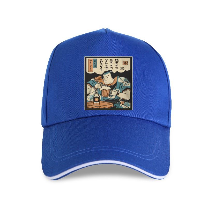 Нова кепка BEER SAMURAI Drinking Beer Samurai Black, темно-синя бейсболка S-5XL унісекс