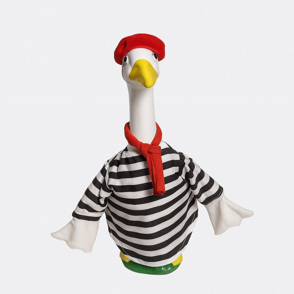 

Artistic Painter Valentine s Day Goose Outfit for Outdoor Courtyard Decoration