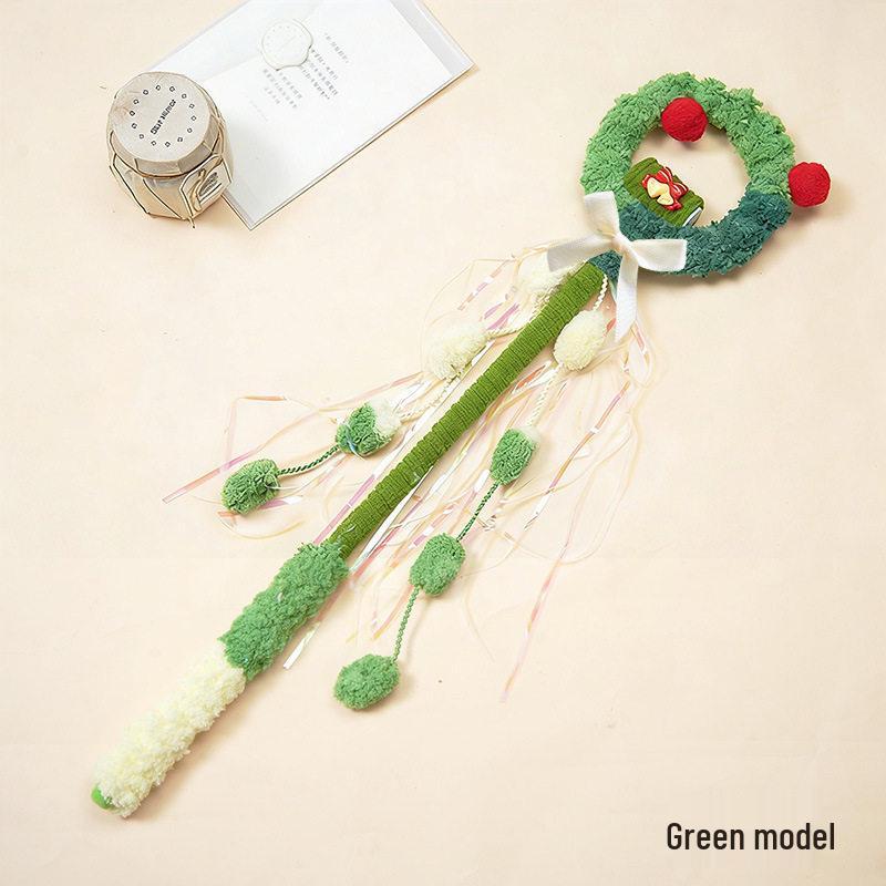 Dopamine Fairy Cat Teaser Wand: Interactive Sound & Shake Toy