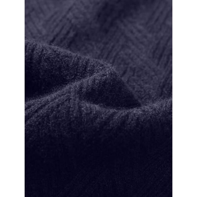 Youngor Men's Thickened Round Neck Cashmere Sweater