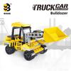 Bulldozer Engineering Urban Assembly Building Block Kid Toys Ornament Model