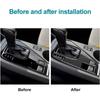 Carbon Fiber Gear Shift Soft Sticker Cover For Subaru Crosstrek 2024