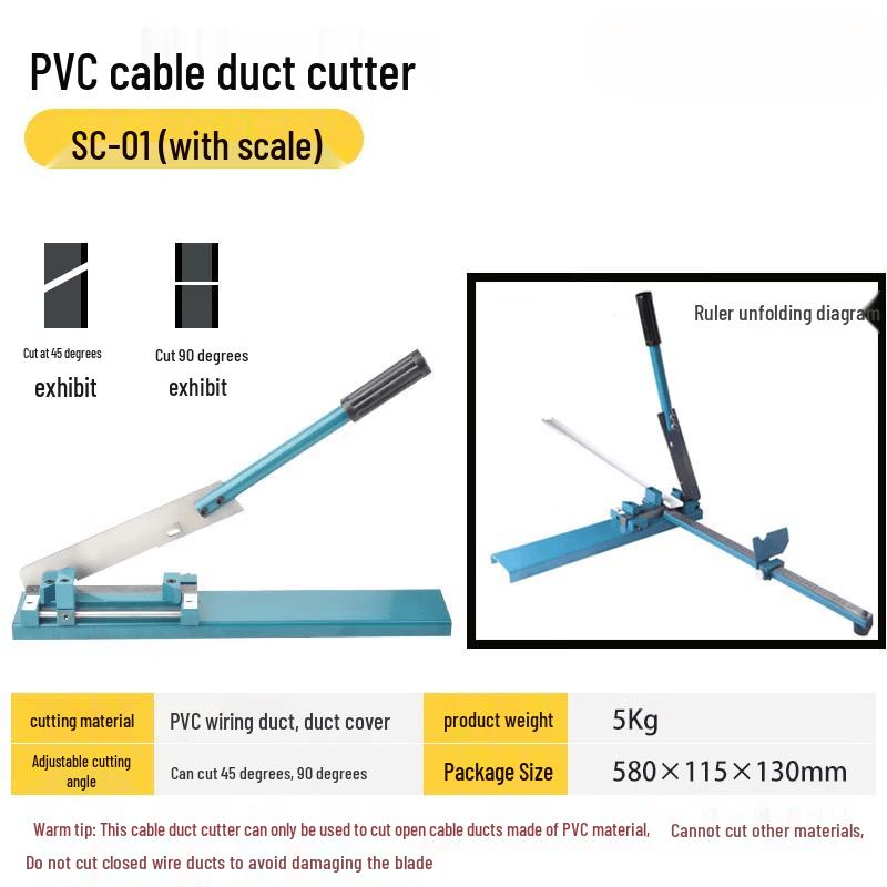 Aokewen SC-01 Wire Duct and Din Rail Cutter