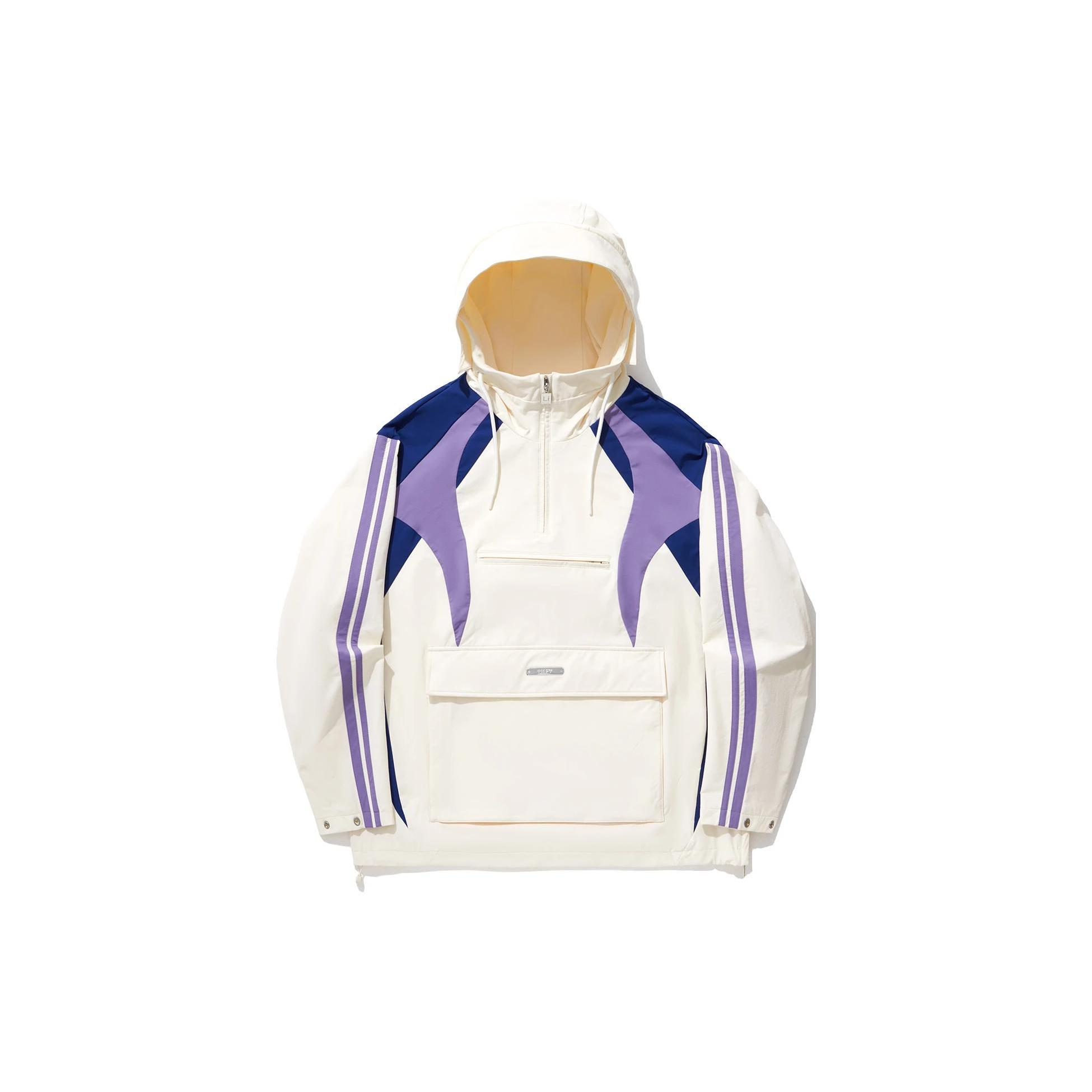 Тренчкоты Li Ning Унисекс Кремовый С капюшоном Умеренный AFDU273-2 XXL