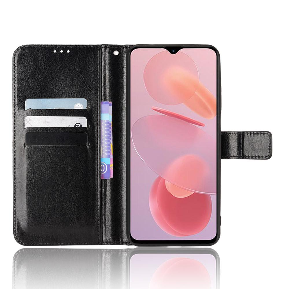 For Ulefone Note 12/Note 12P Wallet Case with Kickstand & Card Slots – Shockproof, Dustproof, Business Heavy Duty Flip Leather Cover