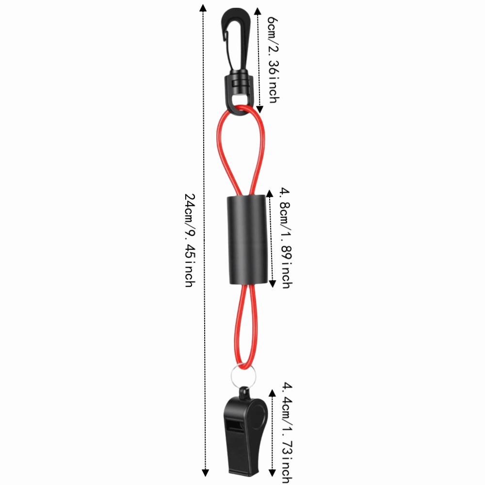 2 Pcs With Lanyard Boat Whistle Loud Blast Emergency Whistle Durable Survival Whistle  Camping