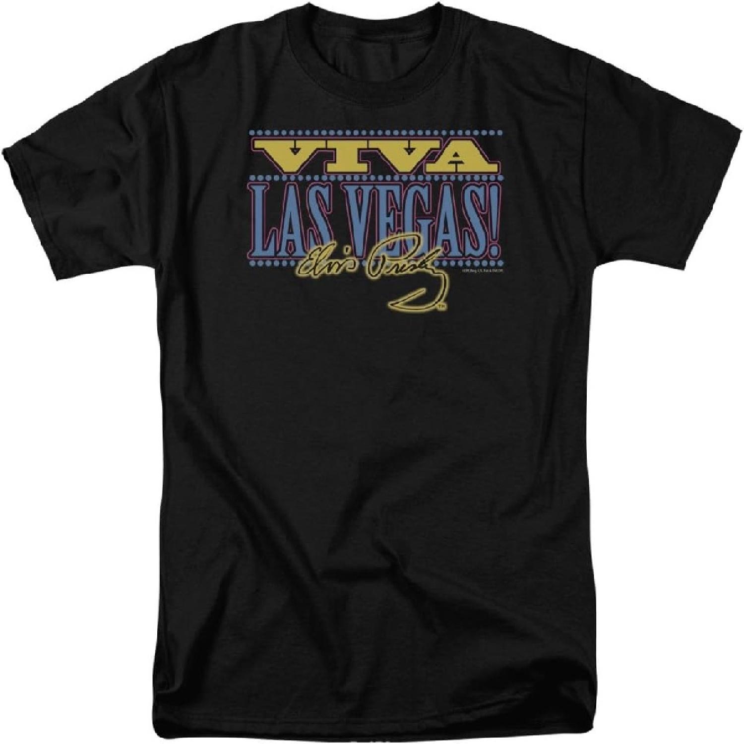 

Elvis Presley - Viva Las Vegas - Adult T-Shirt XXXXXL чёрный