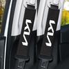 Car Logo 2Pcs Cotton Headrest Cover Protective Shoulders Auto Accessories For KIA Ceed Sorento K3 Rio Sportage Soul Picanto