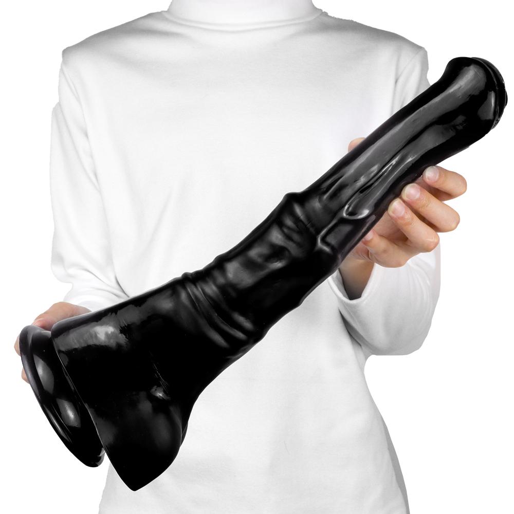 Super ogromne Dildo wielki Penis Butt Plug korek analny Sex zabawki Fisitng koń Dick XXL realistyczny Cock Pegging niewolnik potwór Dildo