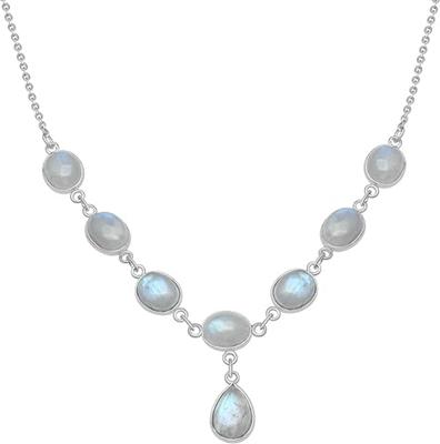 Moonstone Gemstone Handmade Designer Necklace, Gift For Her, Women Necklace, Bridesmaid Gift, 925 Sterling Silver