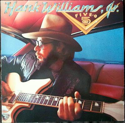 LP-Schallplatte HANK WILLIAMS JR. - Fünf - o 9252671 WARNER BROS. 1985 Deutschland Land Gebraucht