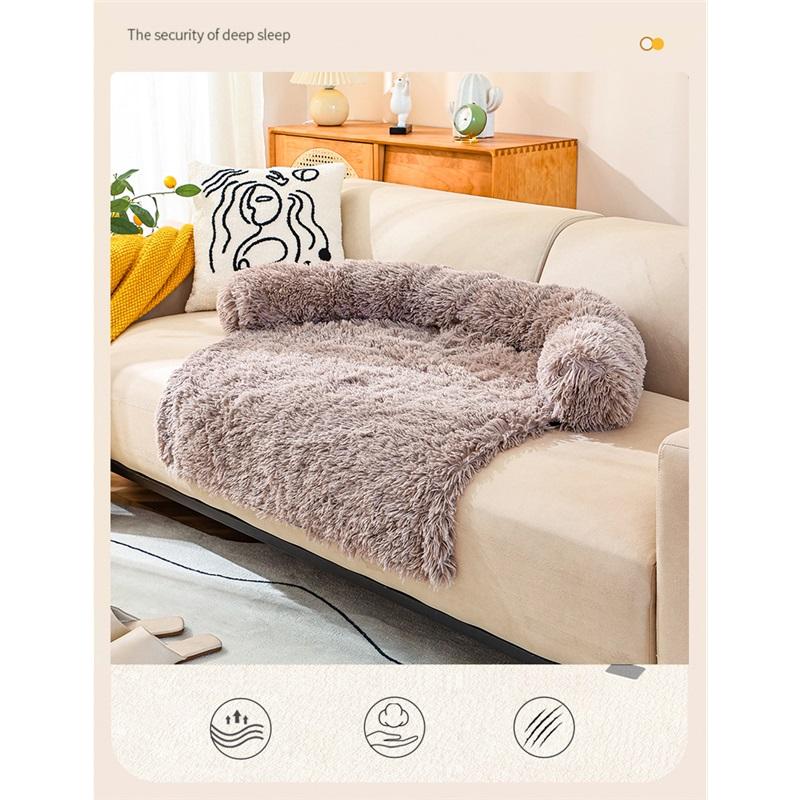 Abnehmbares und waschbares Hunde-Haustierbett, bequeme Schlafmatte im Winter