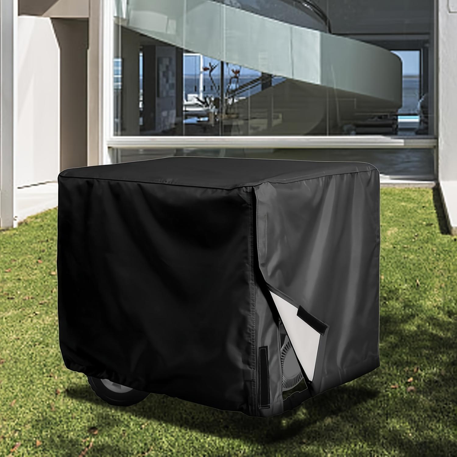 

1PC Heavy-duty generator cover, suitable for 5K-10K watt generators, provides dust and scratch protection, portable generator storage cover. 66*51*51cm