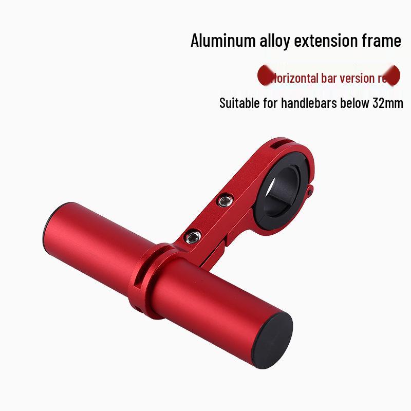Multifunctional Aluminum Bicycle Extension Rack for Light and Meter