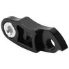 Bike Rear Derailleur Hanger Bicycle Aluminum Tail Hook Extension Extender Bike AccessoryBlack